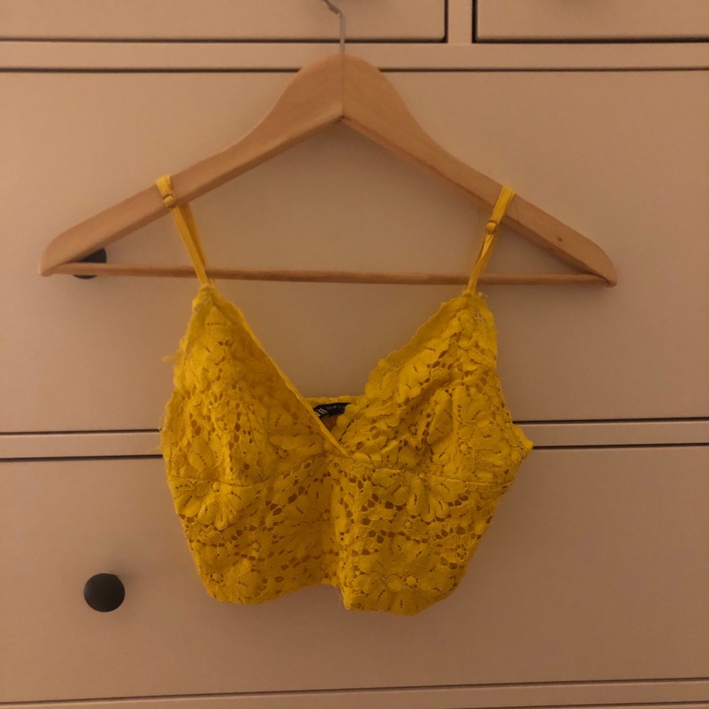 Yellow Bustier